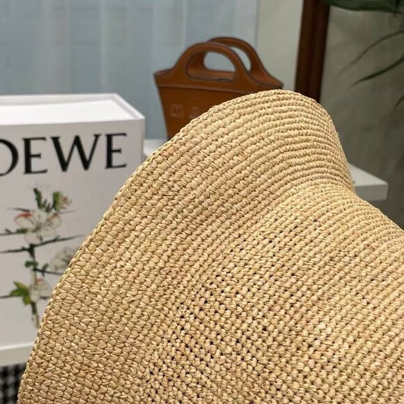 NEW! Loewe Raffia Bucket Hat